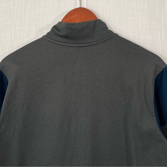 Nike Seattle Mariners Pull Over Half Zip Blue Grey Size M - Picture 10 of 11